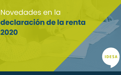 Novedades en la declaración de la Renta 2020