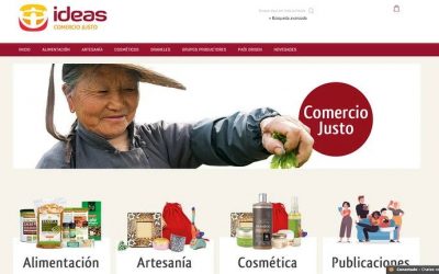 Nueva tienda online de IDEAS Comercio Justo