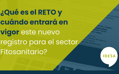 ¿Qué es el RETO y cuándo entrará en vigor este nuevo registro para el sector Fitosanitario?